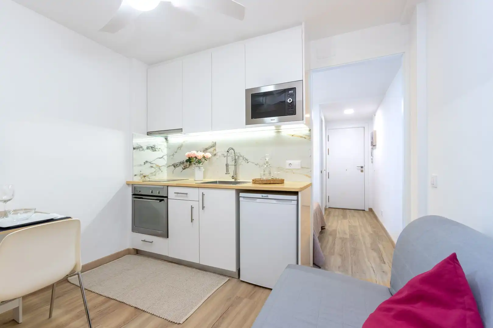 Cuina de Apartament en venda en Roses amb Terrassa