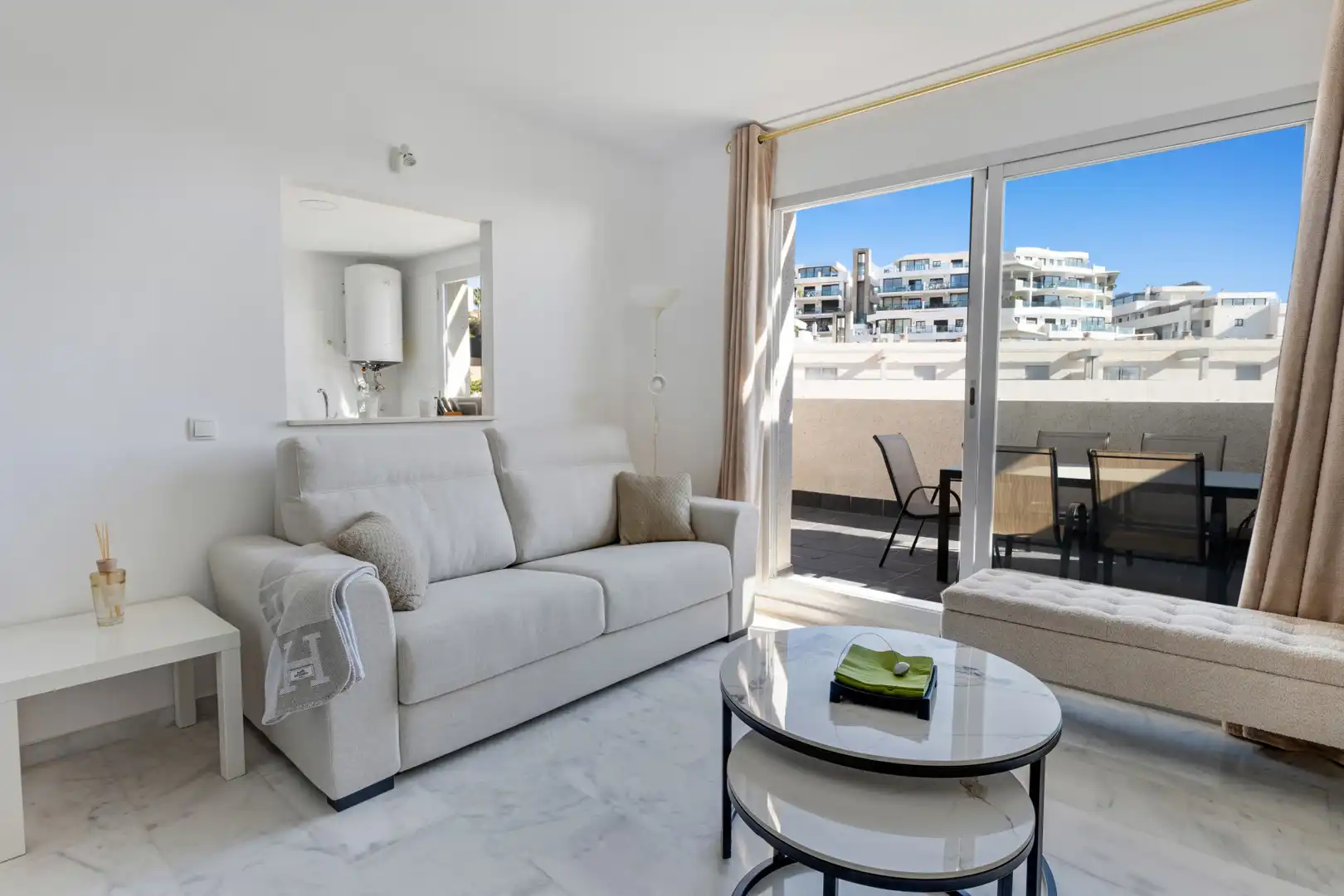 Living room of Attic for sale in Mijas  with Air Conditioner, Heating and Terrace