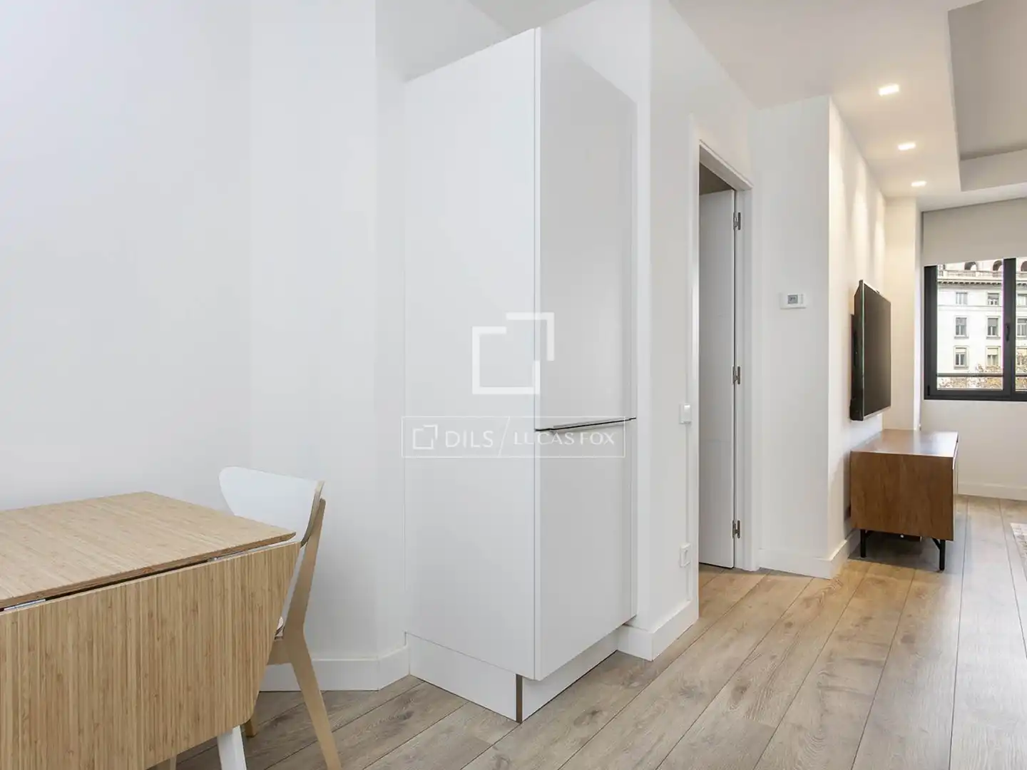 Kitchen of Flat for rent in Barcelona  with Air Conditioner, Heating and Parquet flooring