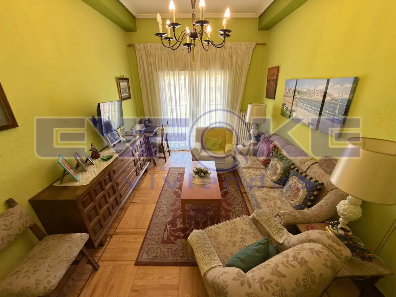 Wohnzimmer von Wohnung zum Verkauf in Madrid mit Terrasse