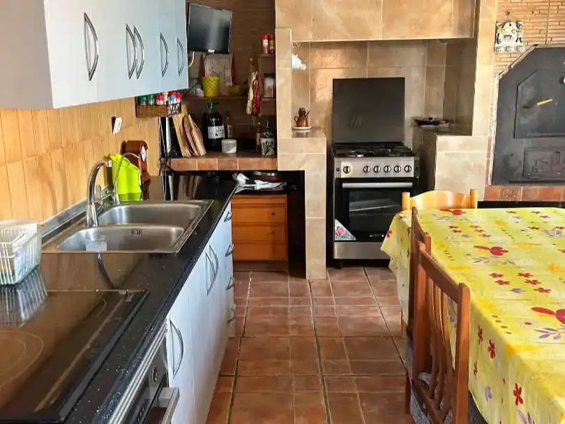 Kitchen of Houses for sale in Aspe  with Swimming Pool and Balcony