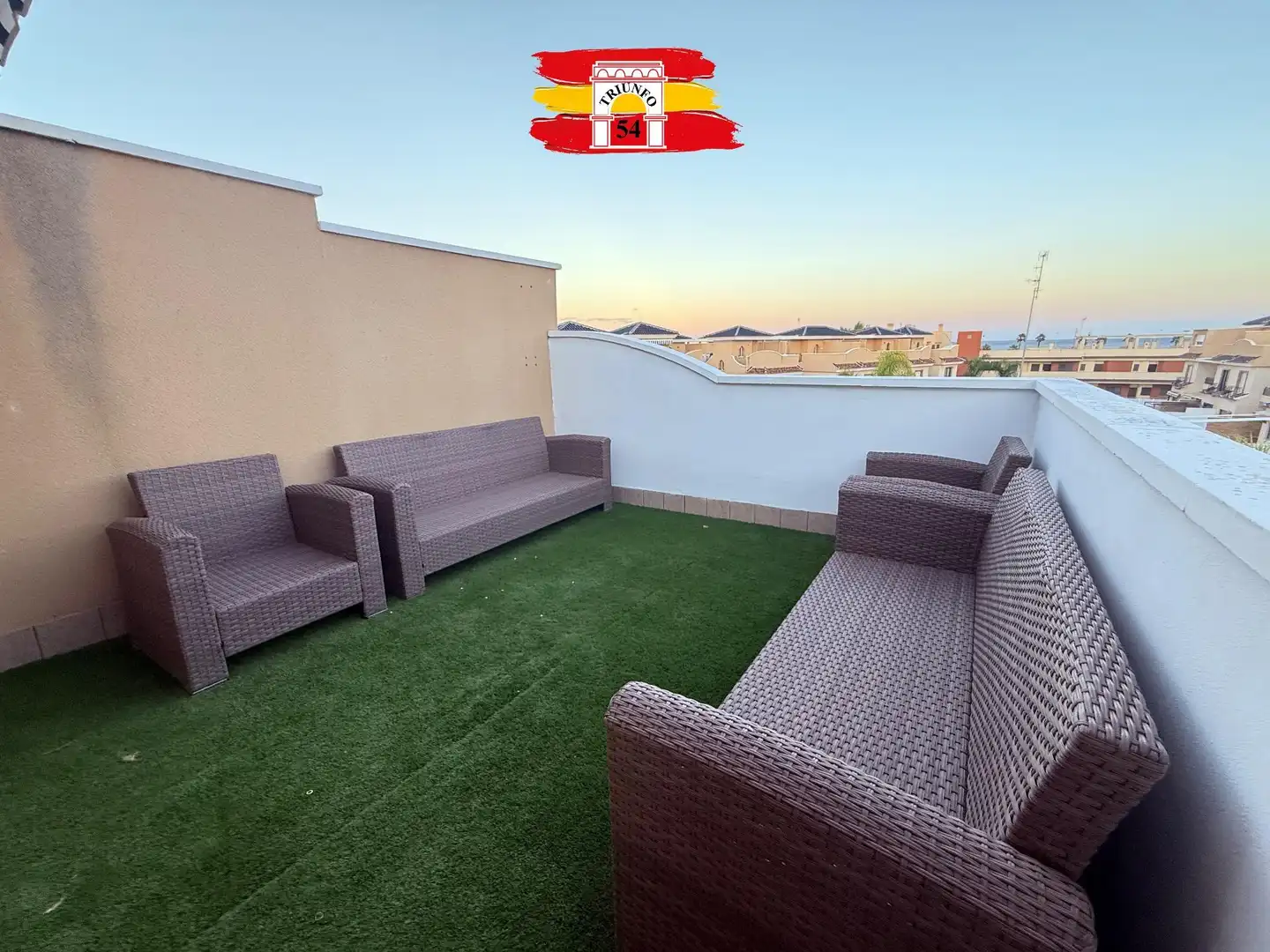 Terraza de Casa o chalet en venta en Pilar de la Horadada con Aire acondicionado, Jardín privado y Terraza