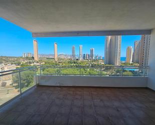 Vista exterior de Apartament en venda en Benidorm amb Calefacció, Jardí privat i Parquet