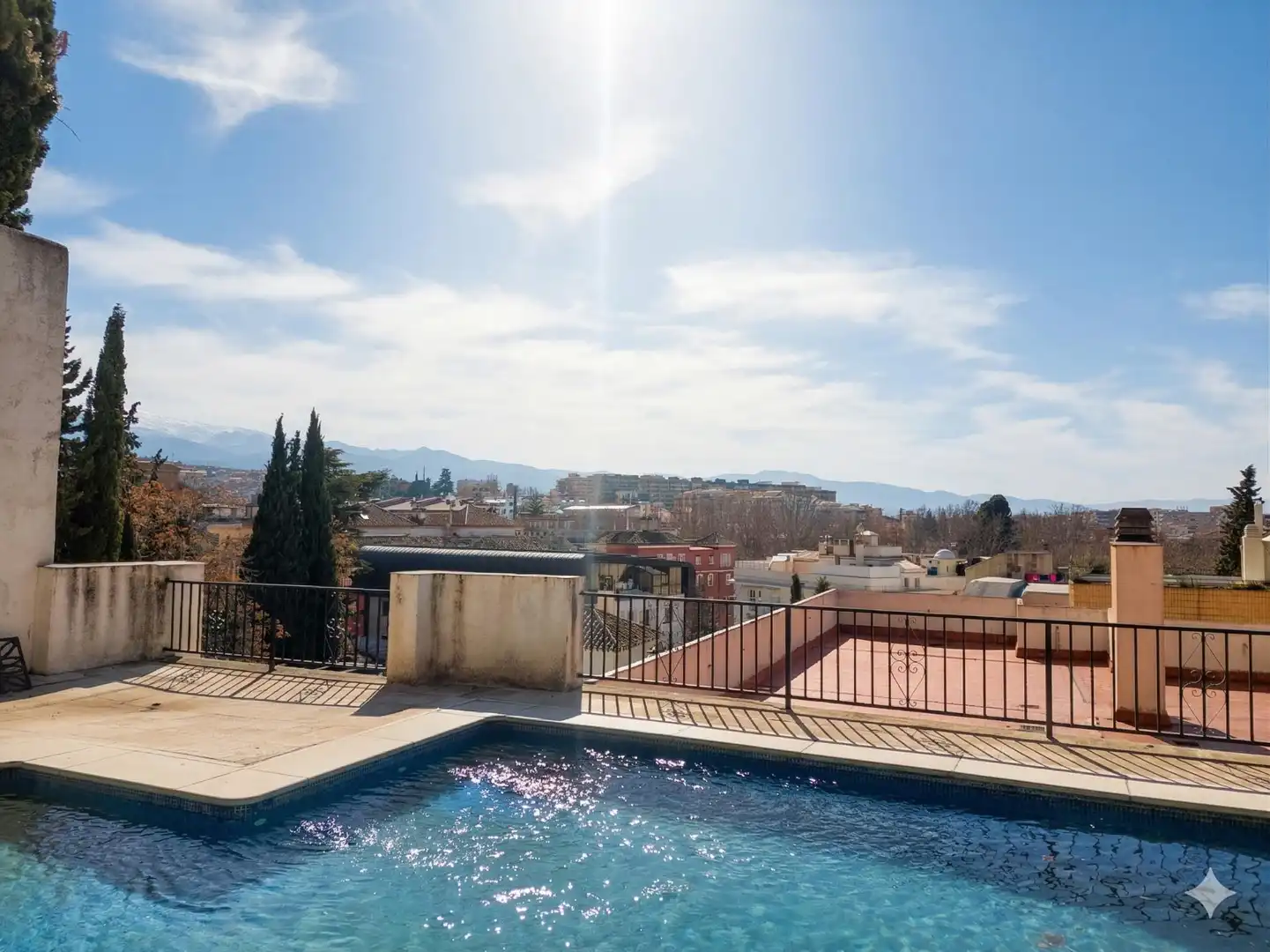 Schwimmbecken von Wohnung zur Miete in  Granada Capital mit Heizung, Möbliert und Balkon