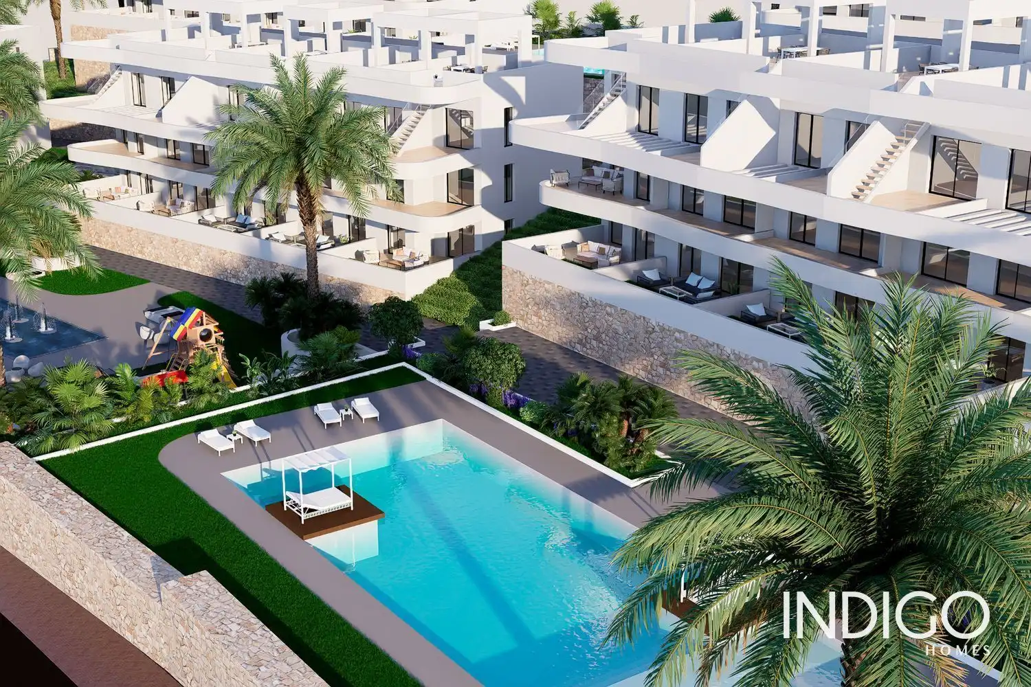 Attique avec piscine à vendre à Oliva