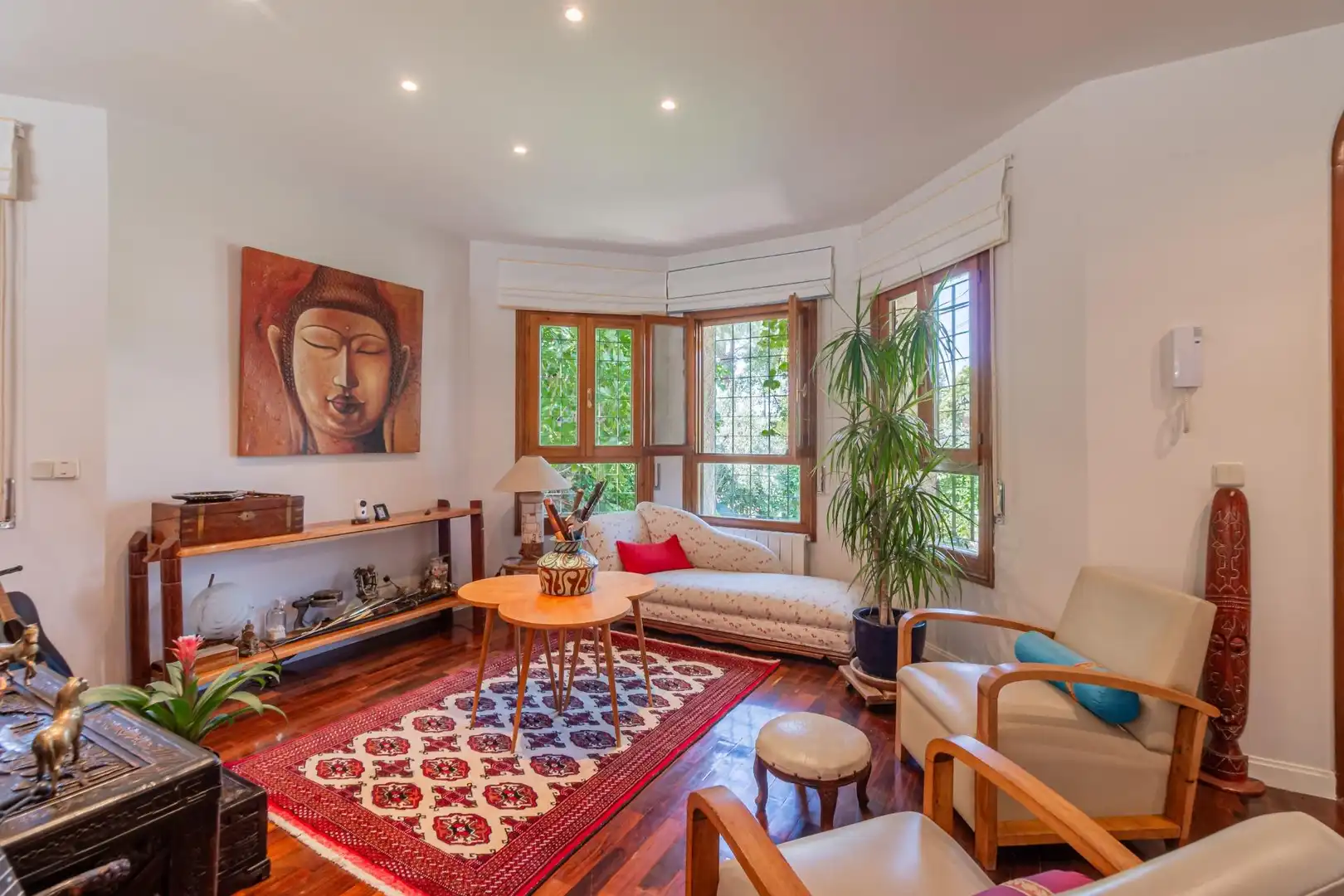 Living room of Houses for sale in Boadilla del Monte  with Heating, Private garden and Terrace