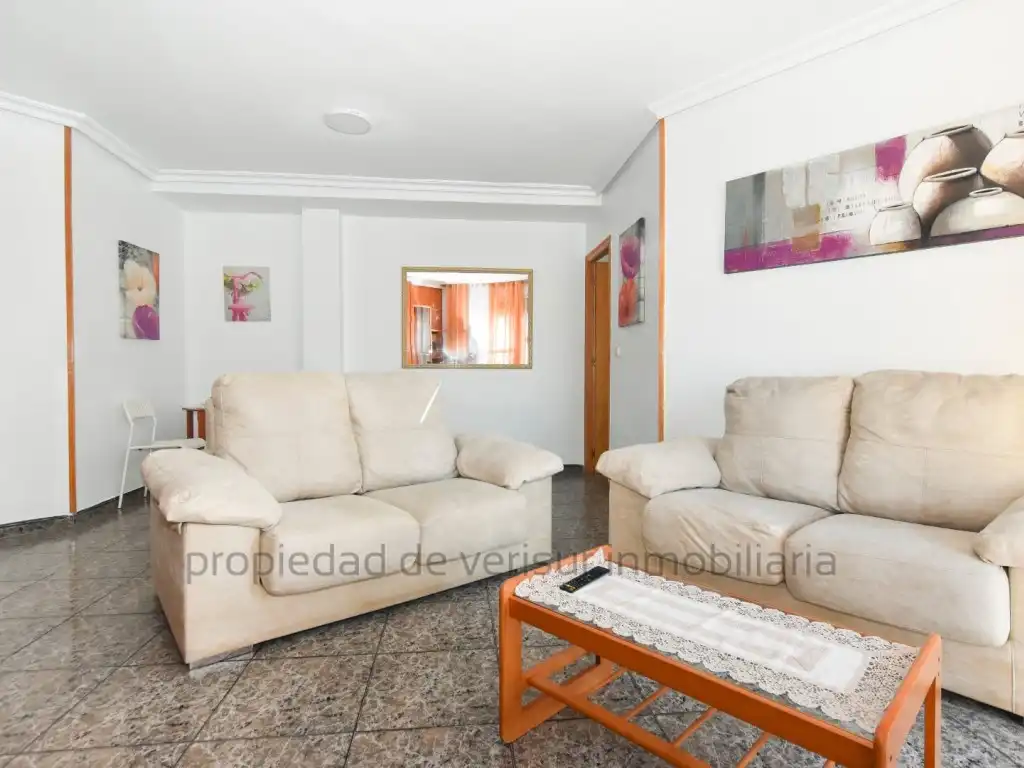 Wohnzimmer von Wohnung zum Verkauf in Águilas mit Balkon
