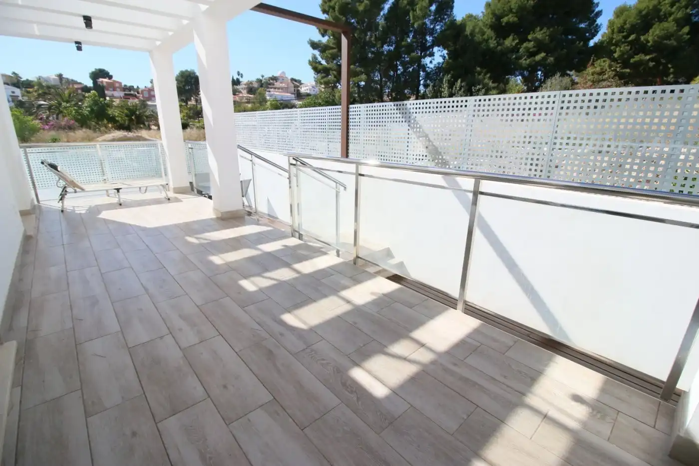 Terraza de Casa o chalet en venta en La Nucia con Aire acondicionado, Calefacción y Jardín privado