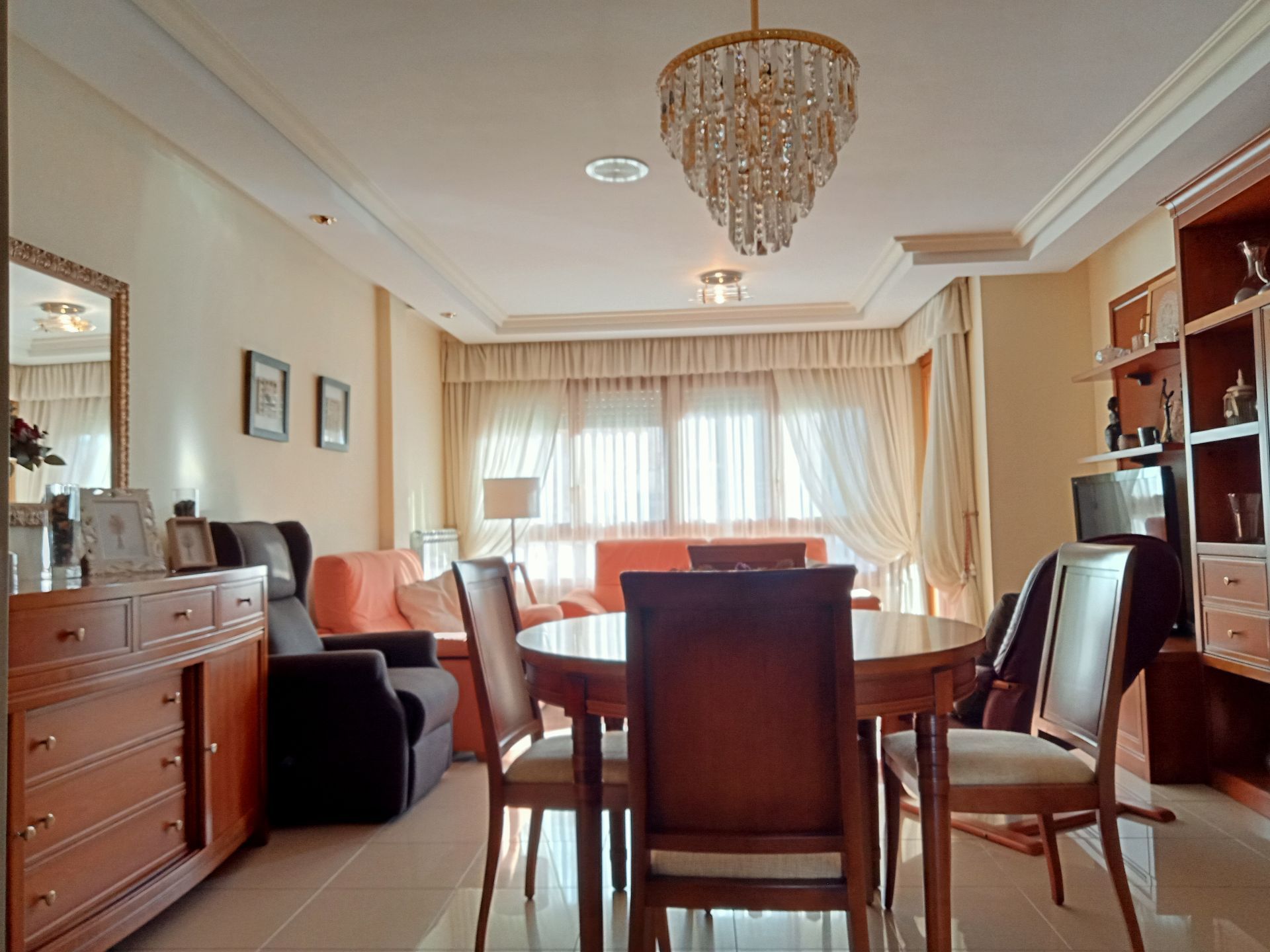 Esszimmer von Dachboden zum verkauf in Monzón mit Klimaanlage, Heizung und Terrasse