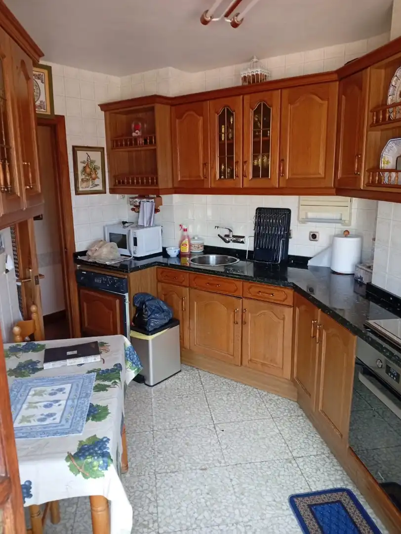 Kitchen of Attic for sale in Oviedo   with Heating, Parquet flooring and Terrace