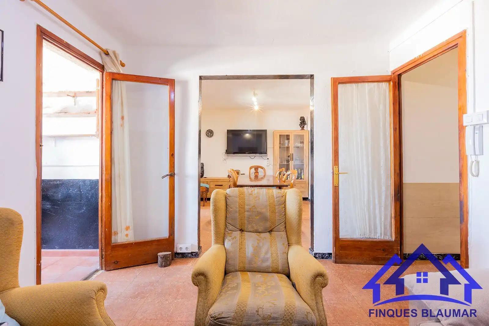 Sala de estar de Piso en venta en Arenys de Mar con Terraza