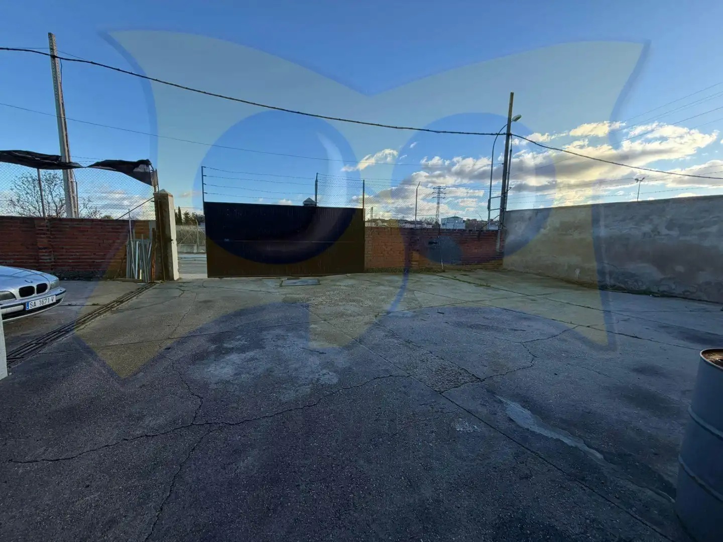 Vista exterior de Nave industrial en venta en Salamanca
