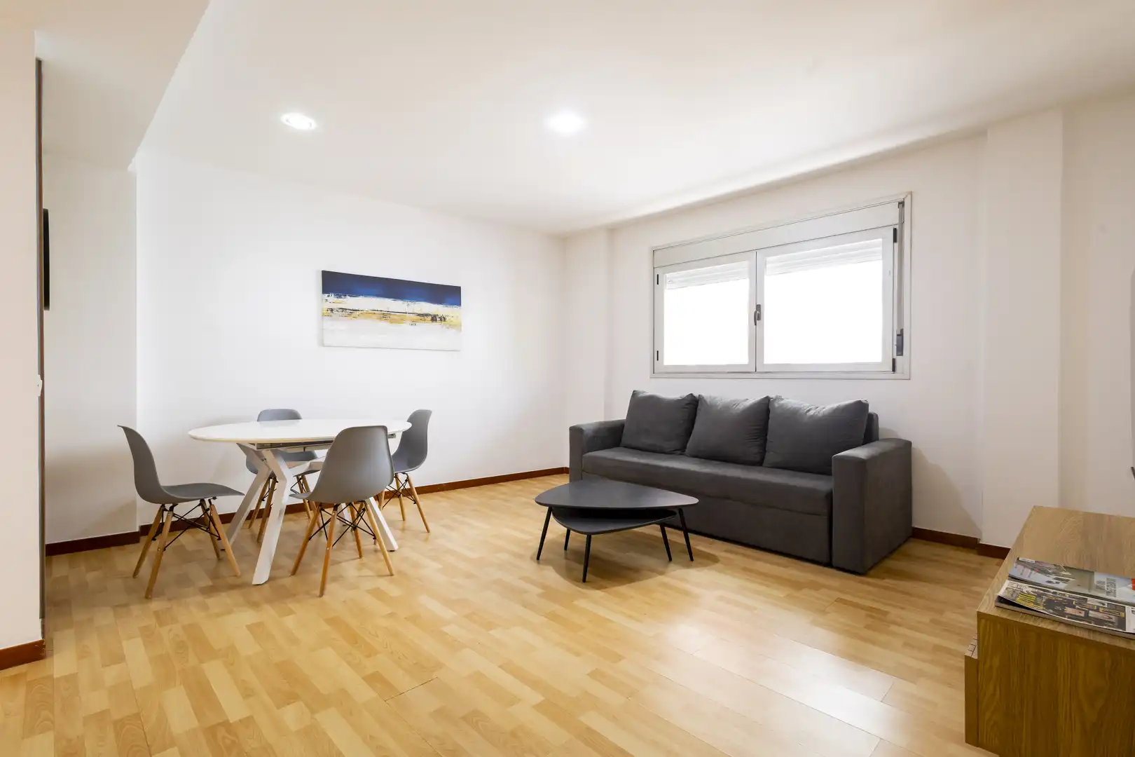 Sala de estar de Piso de alquiler en Santa Cruz de Tenerife con Terraza y Amueblado
