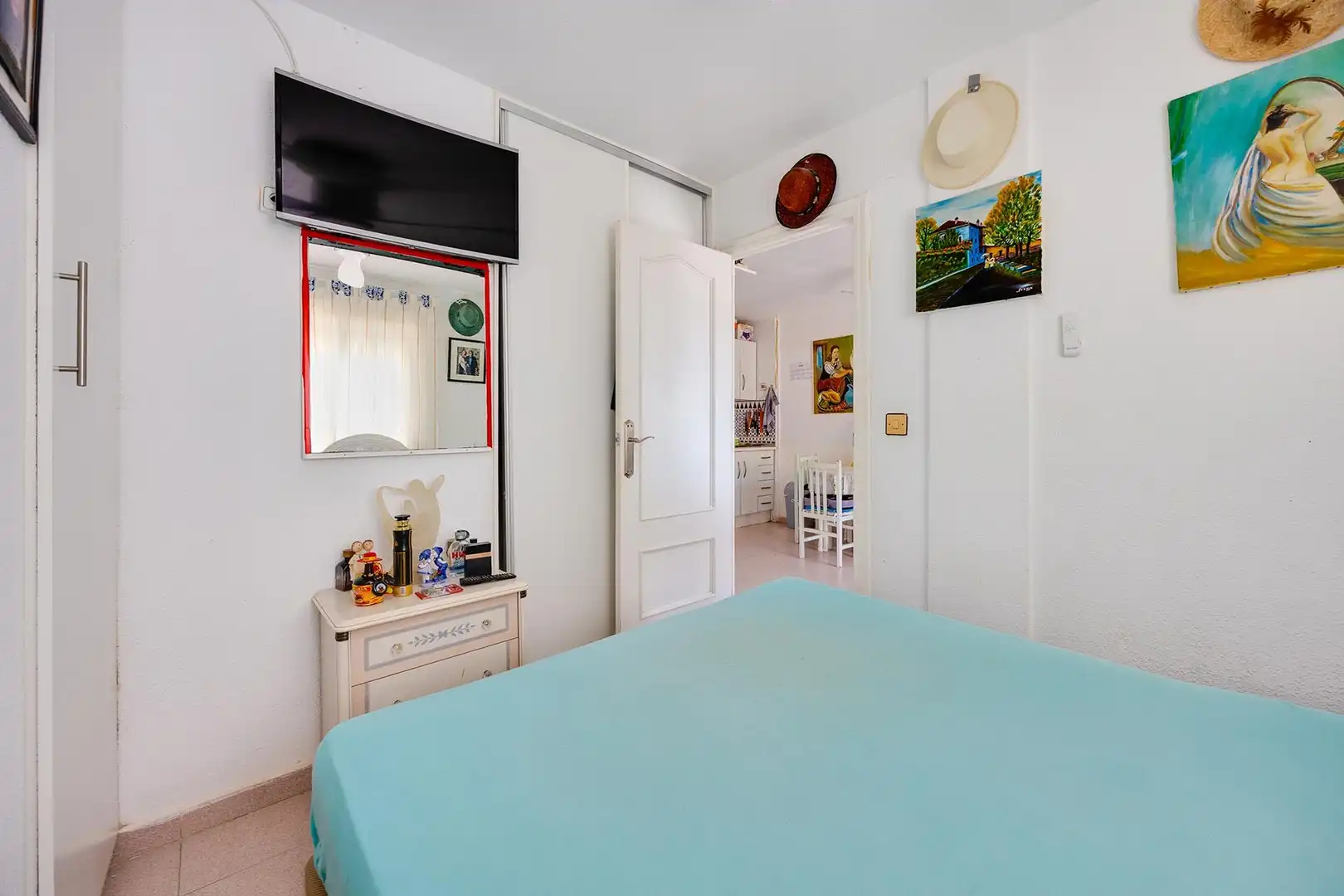 Bedroom of Apartments for sale in Torrevieja  with Air Conditioner, Balcony and Community pool
