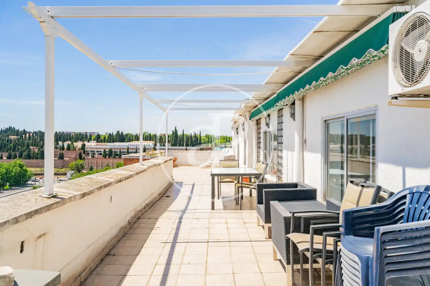 Terrace of Attic for sale in Madrid  with Air Conditioner, Heating and Private garden