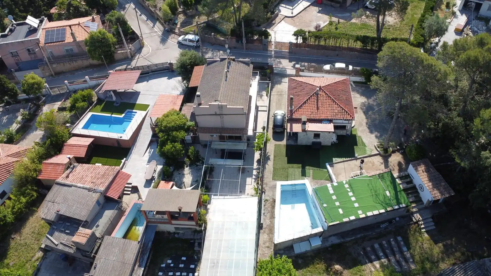 Piscina de Casa o xalet en venda en Vacarisses amb Jardí privat, Traster i Piscina