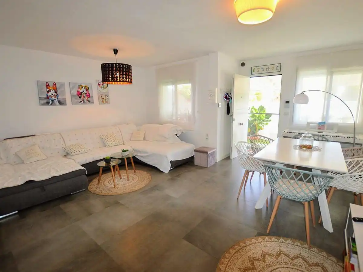 Sala de estar de Casa o chalet en venta en San Pedro del Pinatar con Aire acondicionado, Jardín privado y Terraza