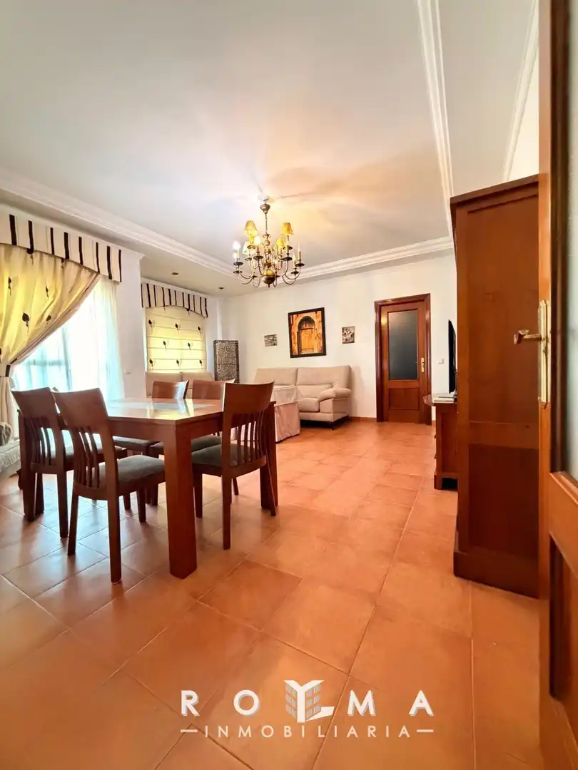 Sala de estar de Piso de alquiler en Dos Hermanas con Aire acondicionado, Calefacción y Jardín privado