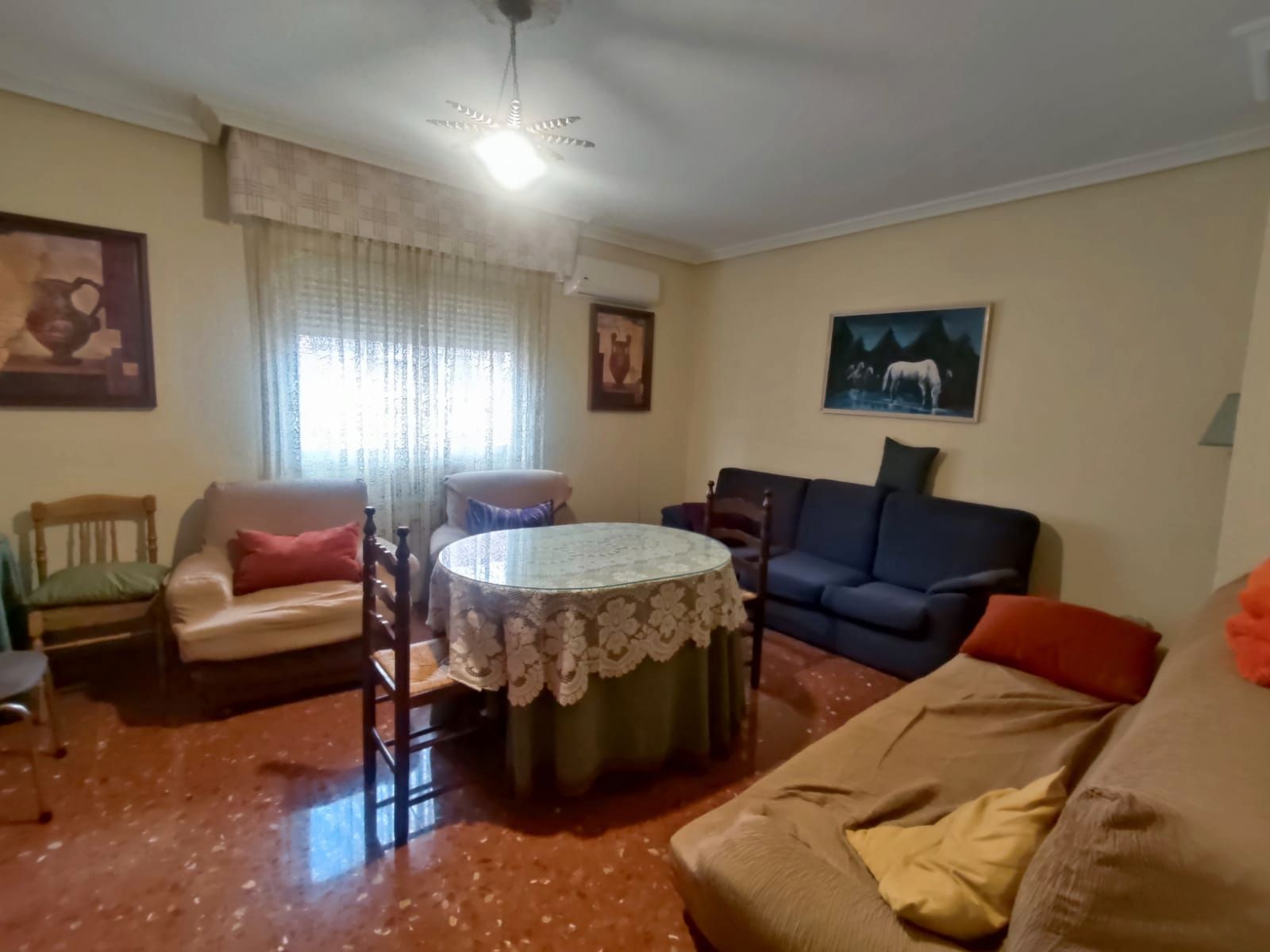 Living room of Flat to share in  Jaén Capital  with Furnished