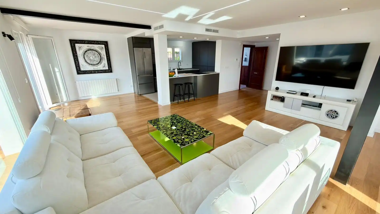 Living room of Houses for sale in El Campello  with Air Conditioner, Terrace and Swimming Pool