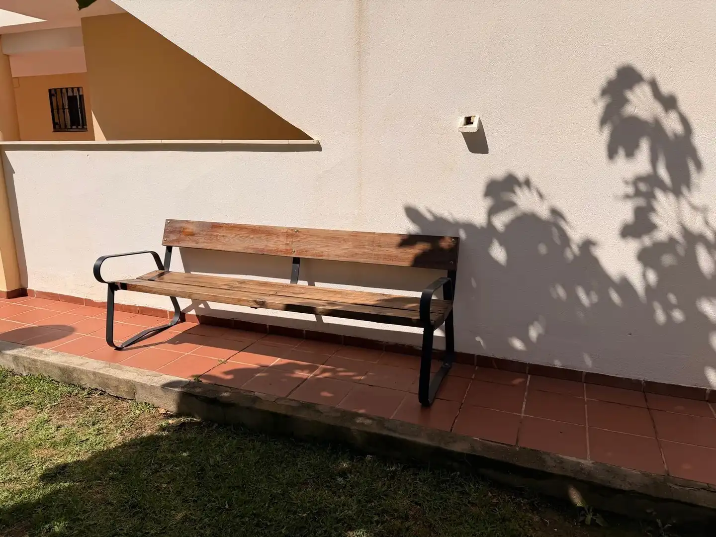 Terrace of Flat for rent in Benalmádena  with Air Conditioner, Heating and Private garden