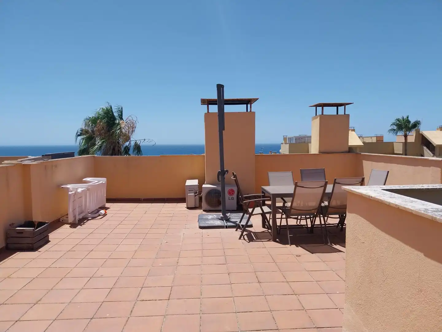 Terrassa de Àtic en venda en Mijas amb Aire condicionat, Calefacció i Jardí privat