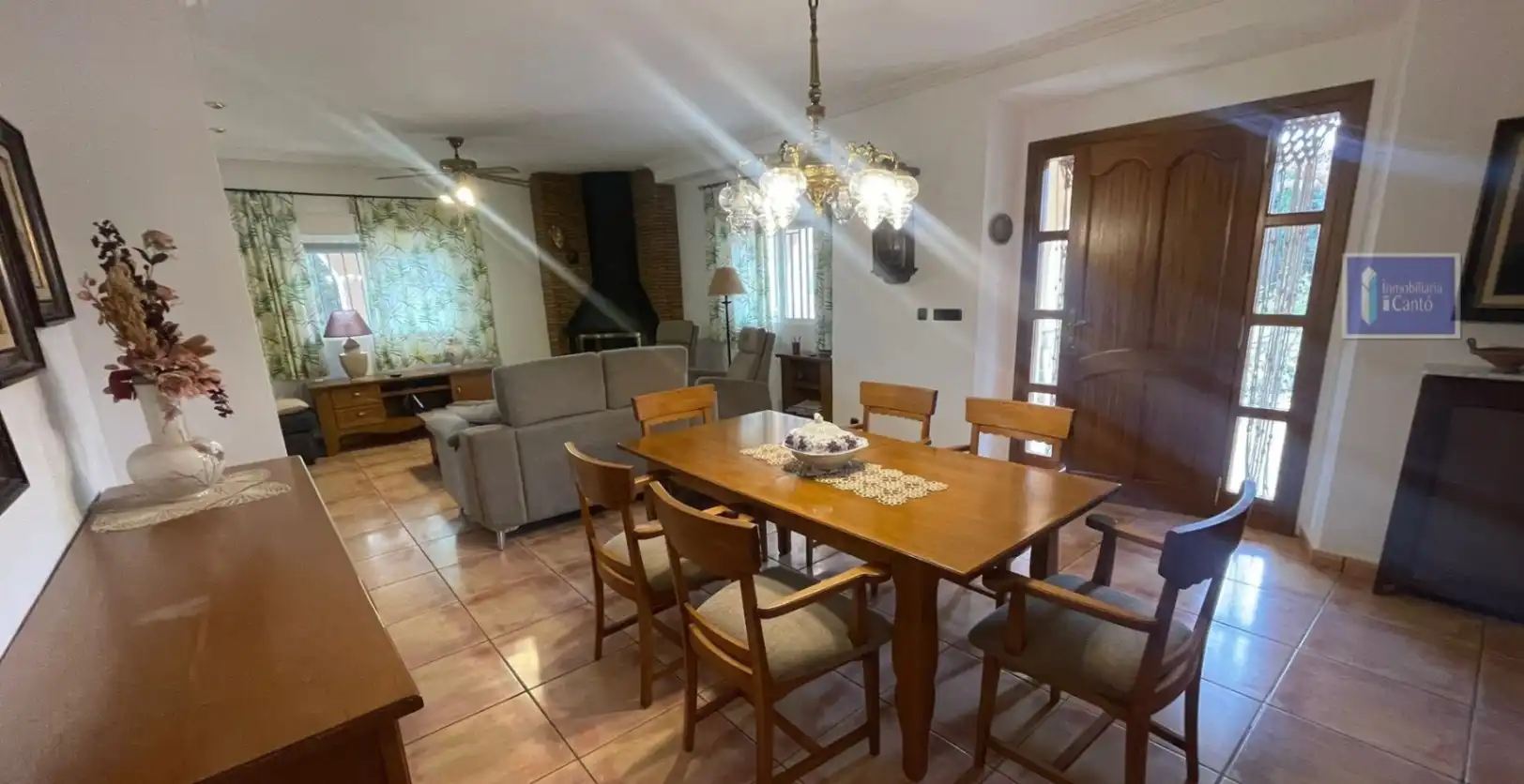 Comedor de Casa o chalet en venta en Cocentaina con Calefacción, Jardín privado y Terraza