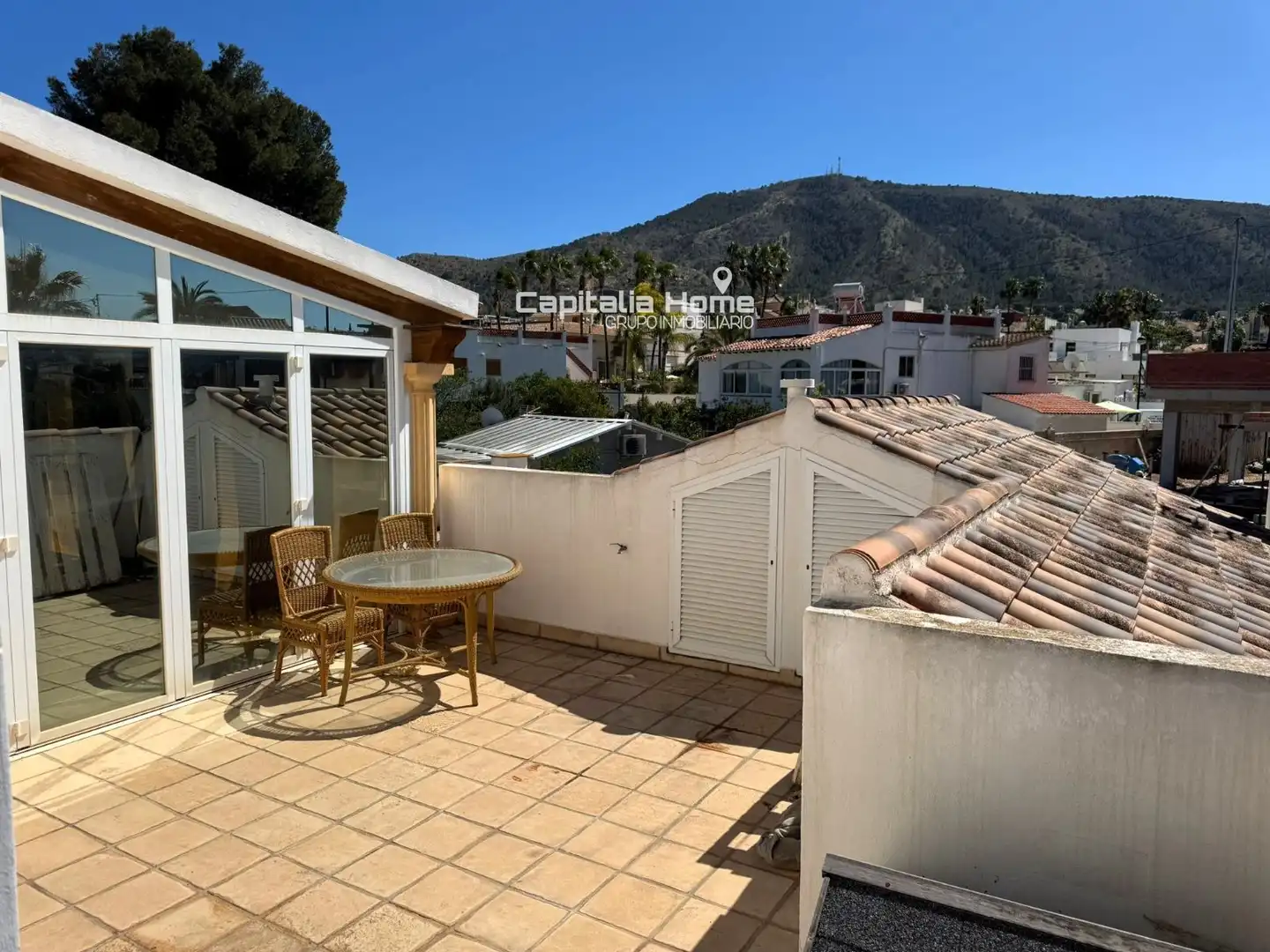 Terrassa de Casa o xalet en venda en L'Alfàs del Pi amb Aire condicionat, Terrassa i Traster