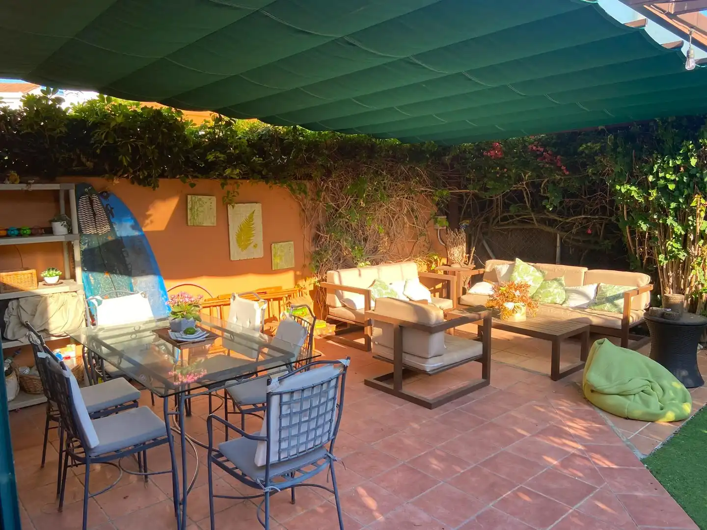 Terrace of Detached homes for rent in El Puerto de Santa María  with Air Conditioner, Heating and Private garden