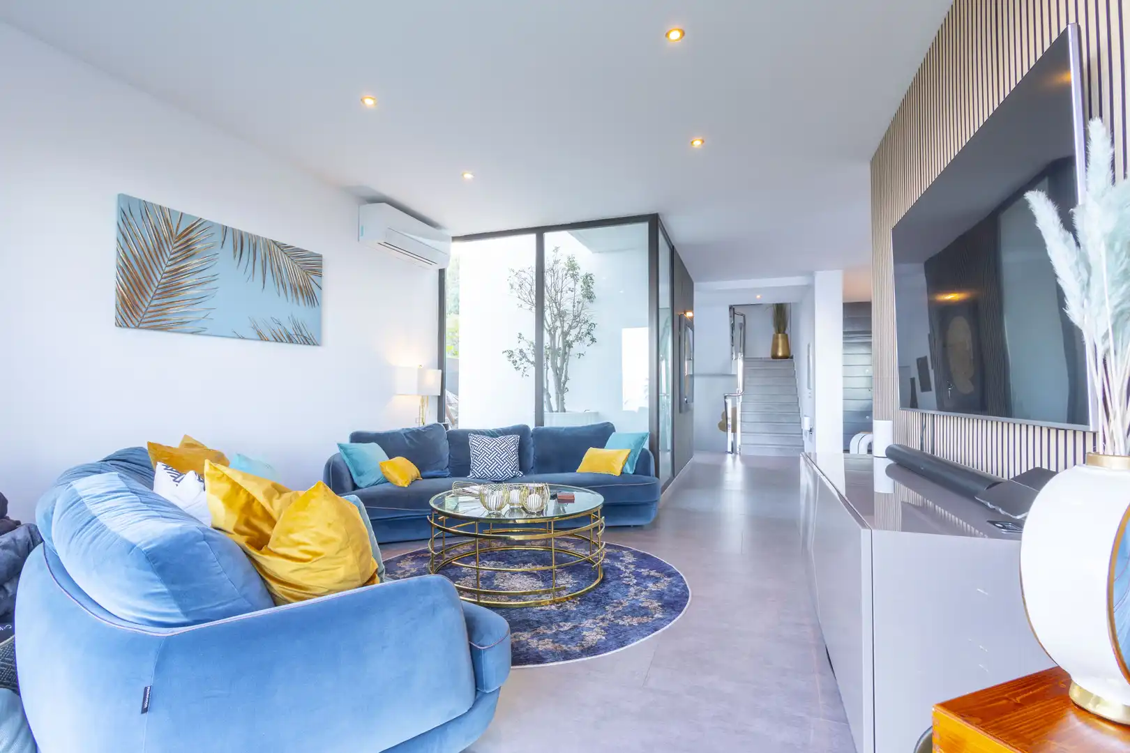Sala de estar de Casa o chalet en venta en Santa Úrsula con Aire acondicionado, Calefacción y Jardín privado