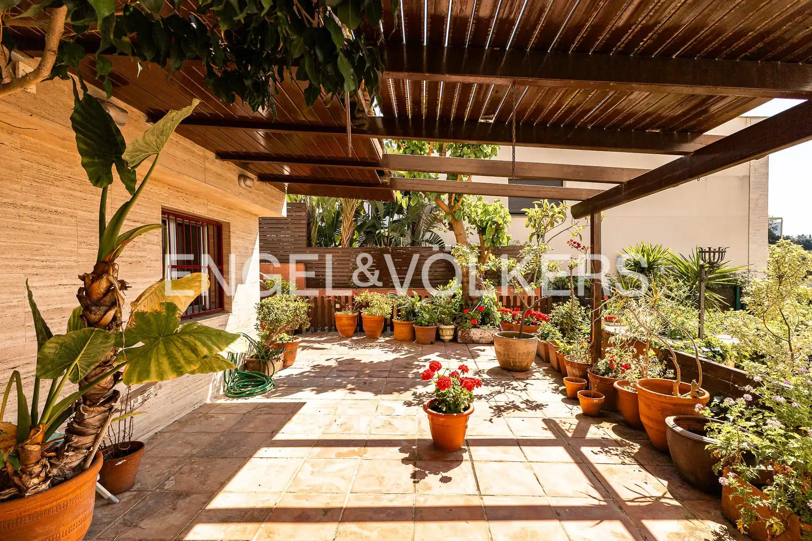 Terrace of Flat for sale in Caldes d'Estrac  with Air Conditioner, Heating and Private garden