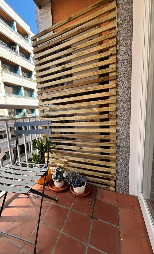 Terraza de Piso en venta en Ourense Capital  con Calefacción, Amueblado y Balcón
