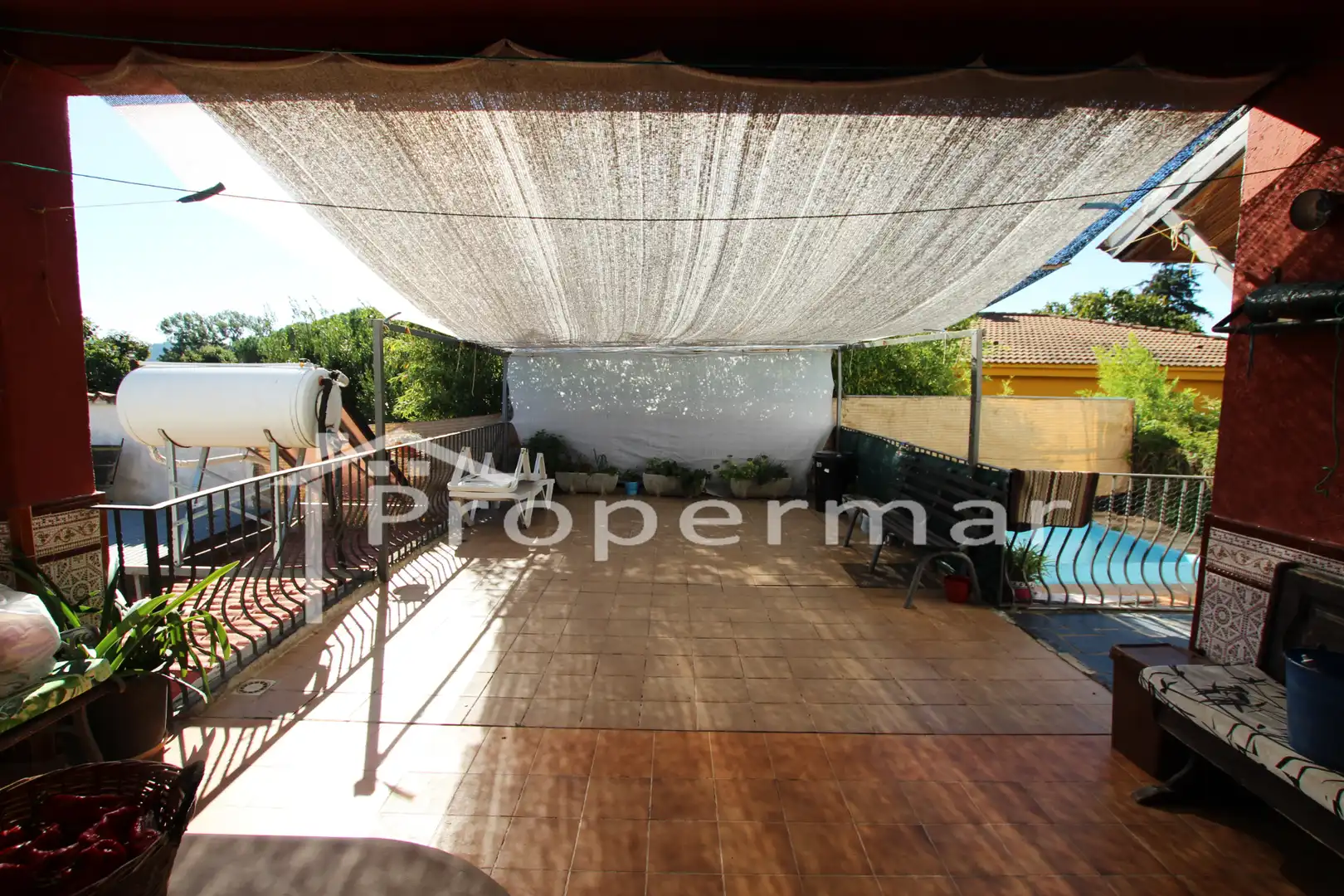 Vista exterior de Casa o xalet en venda en Sant Antoni de Vilamajor amb Calefacció, Jardí privat i Terrassa