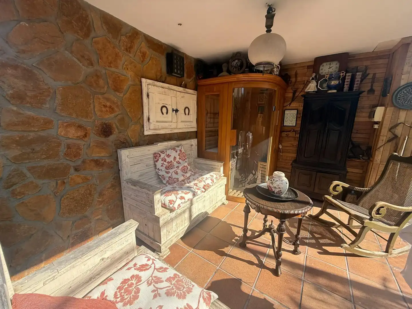 Sala de estar de Casa o chalet en venta en Vidreres con Calefacción y Jardín privado