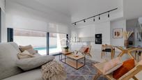 Sala d'estar de Casa o xalet en venda en Finestrat amb Aire condicionat, Terrassa i Piscina