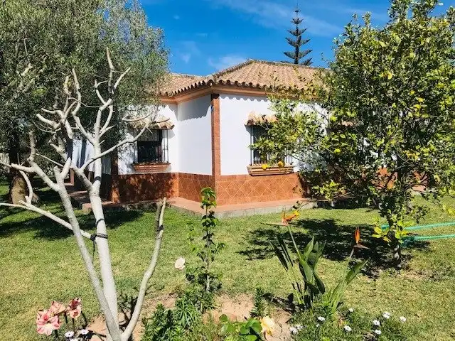 Jardí de Casa o xalet de lloguer en Chiclana de la Frontera amb Calefacció, Jardí privat i Terrassa