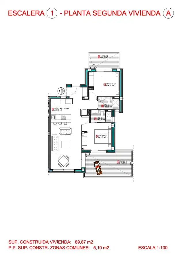 Apartamento con piscina en venta en Nueva Torrevieja - Aguas Nuevas, imagen 5