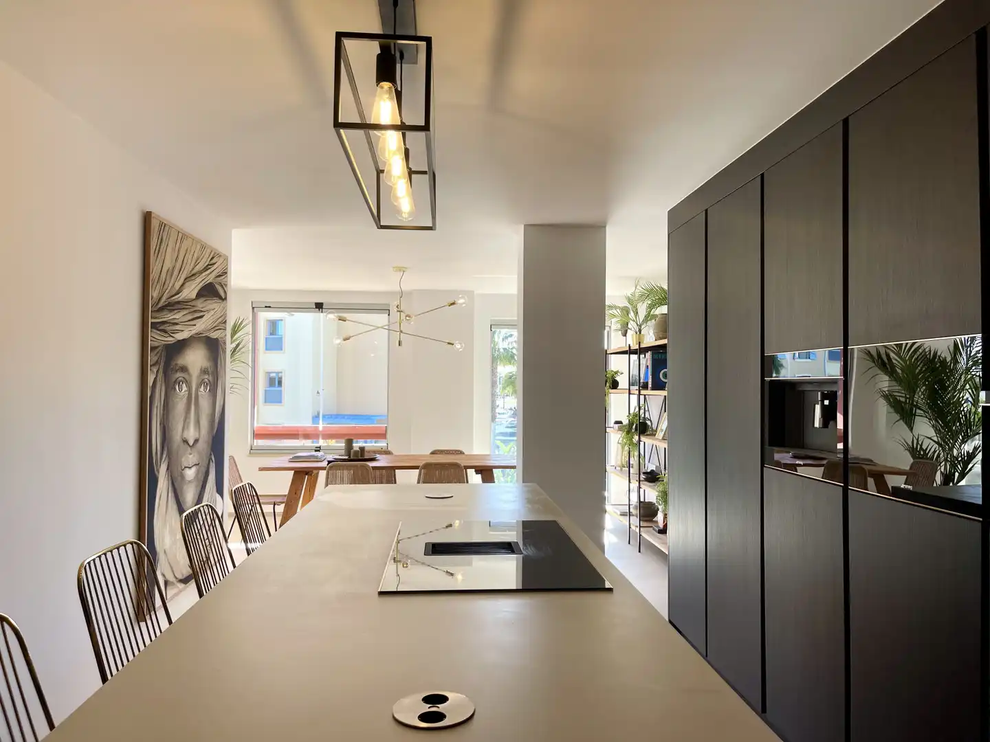 Cocina de Apartamento en venta en Sotogrande con Aire acondicionado, Piscina y Balcón