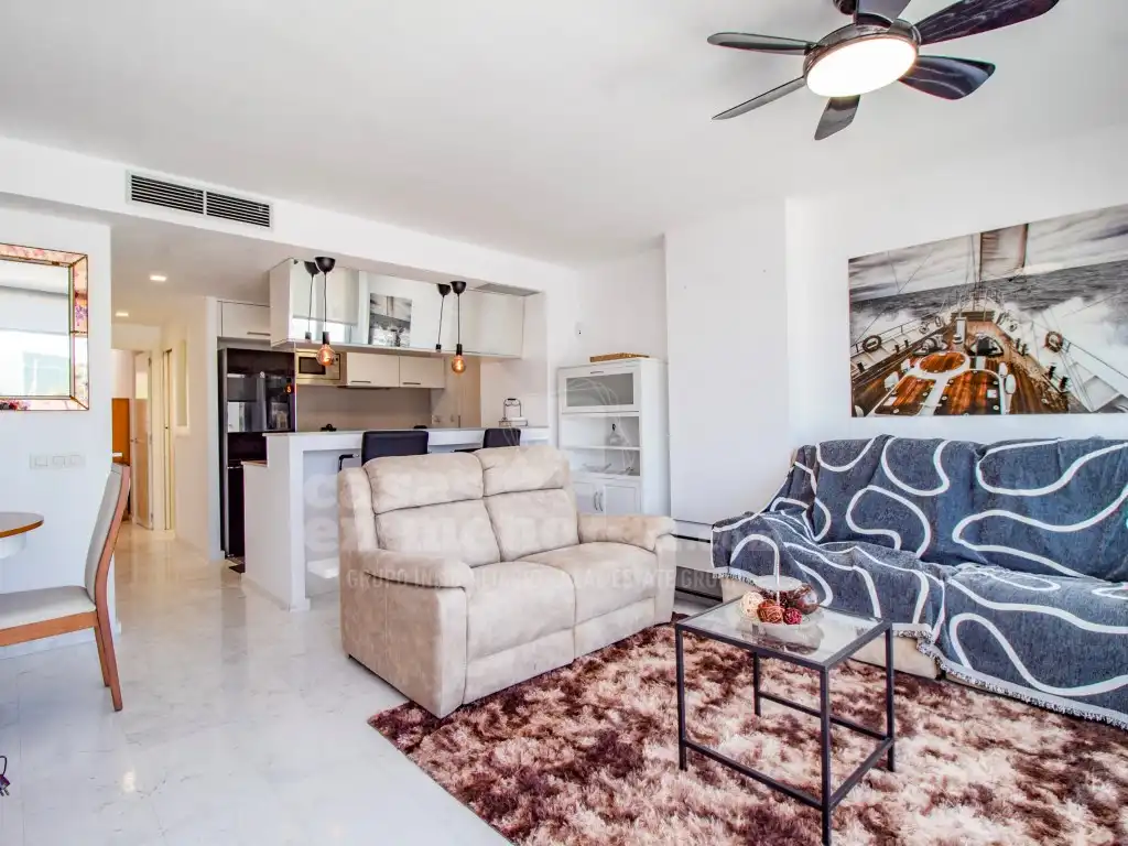 Living room of Flat for sale in Maó - Mahón  with Air Conditioner, Swimming Pool and Community pool