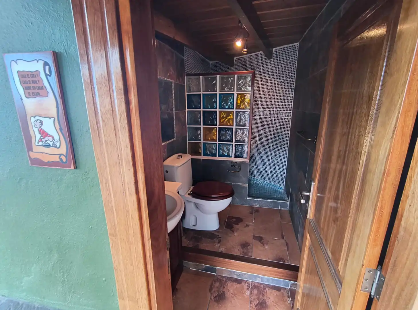 Baño de Casa o chalet en venta en Los Realejos con Jardín privado, Terraza y Amueblado