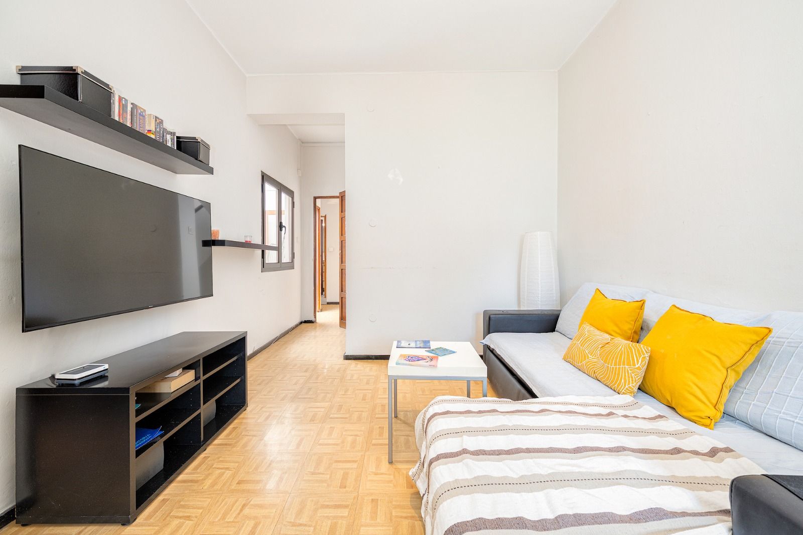 Sala de estar de Piso en venta en Las Palmas de Gran Canaria