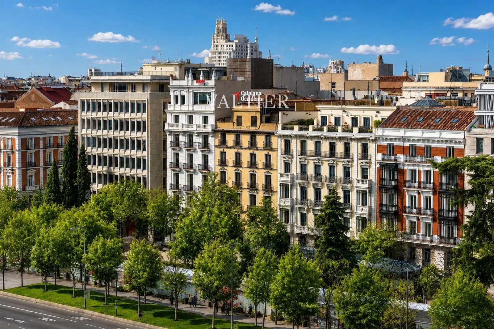 Außenansicht von Wohnung zur Miete in Madrid mit Klimaanlage und Möbliert