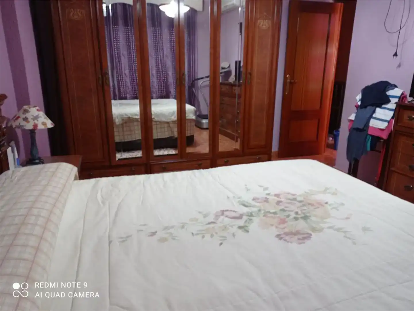 Schlafzimmer von Maisonette zum Verkauf in Villanueva de la Reina mit Klimaanlage und Balkon