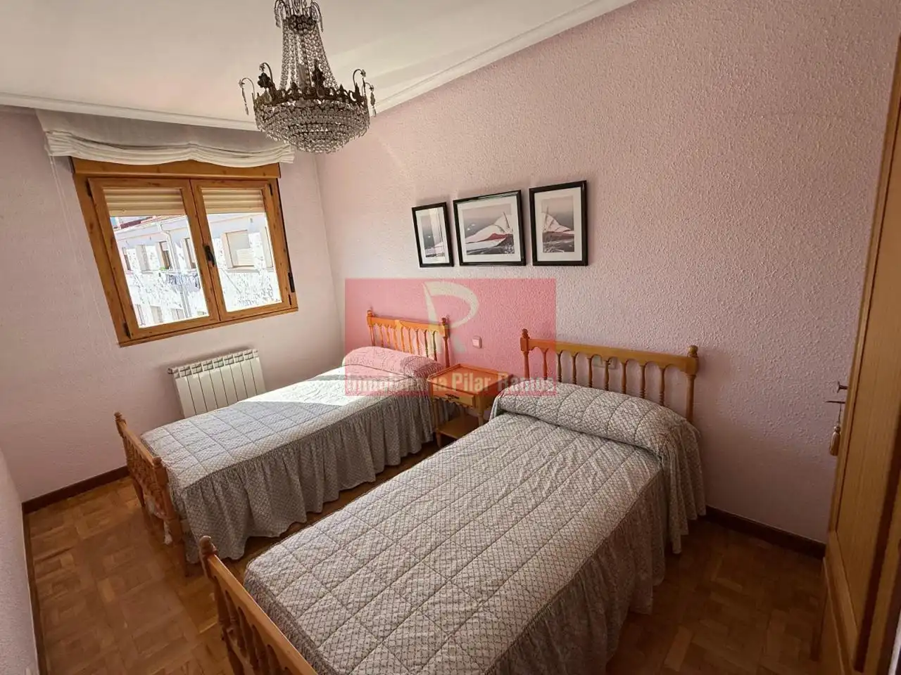Bedroom of Flat for sale in Boñar  with Heating, Parquet flooring and Terrace