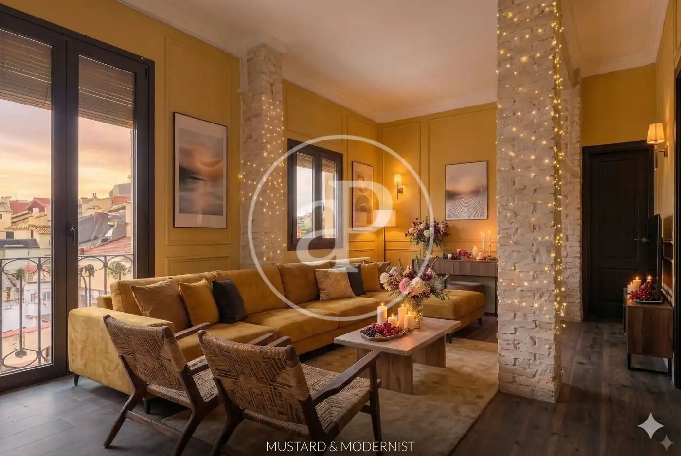 Living room of Flat for sale in Valencia  with Heating, Terrace and Balcony
