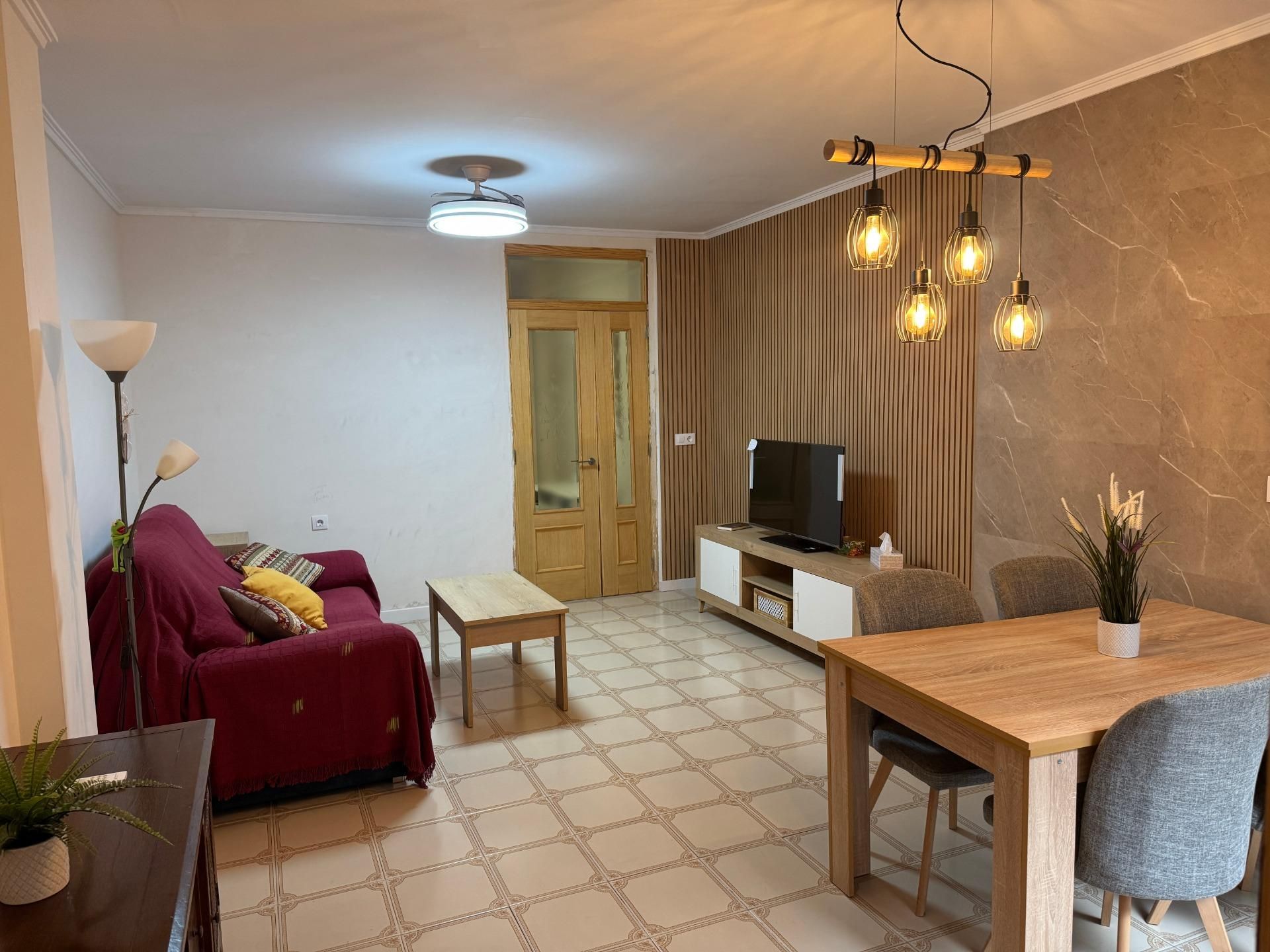Sala d'estar de Casa o xalet en venda en Algemesí amb Aire condicionat i Terrassa