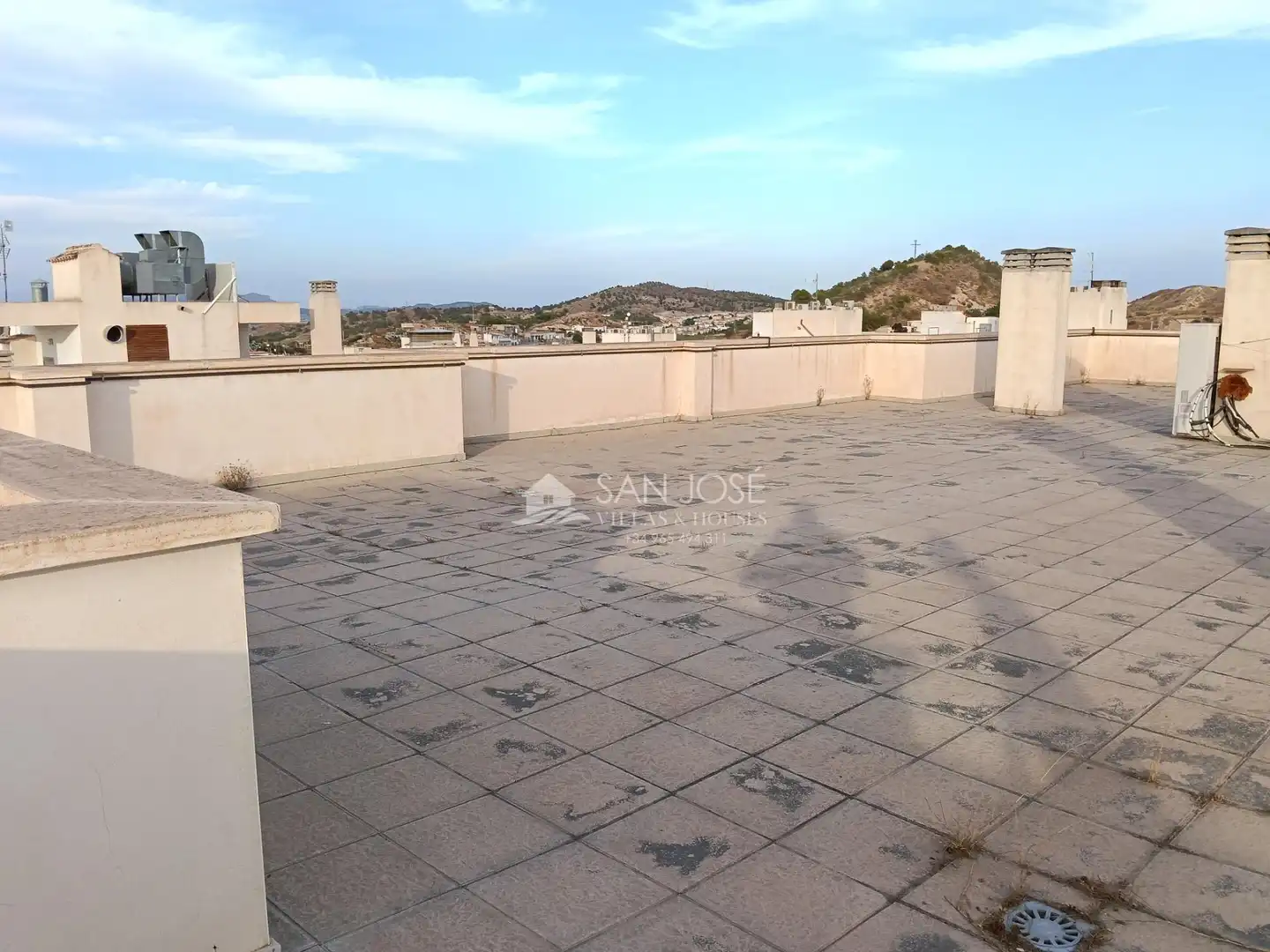 Terrace of Flat for sale in Aspe  with Heating, Terrace and Storage room
