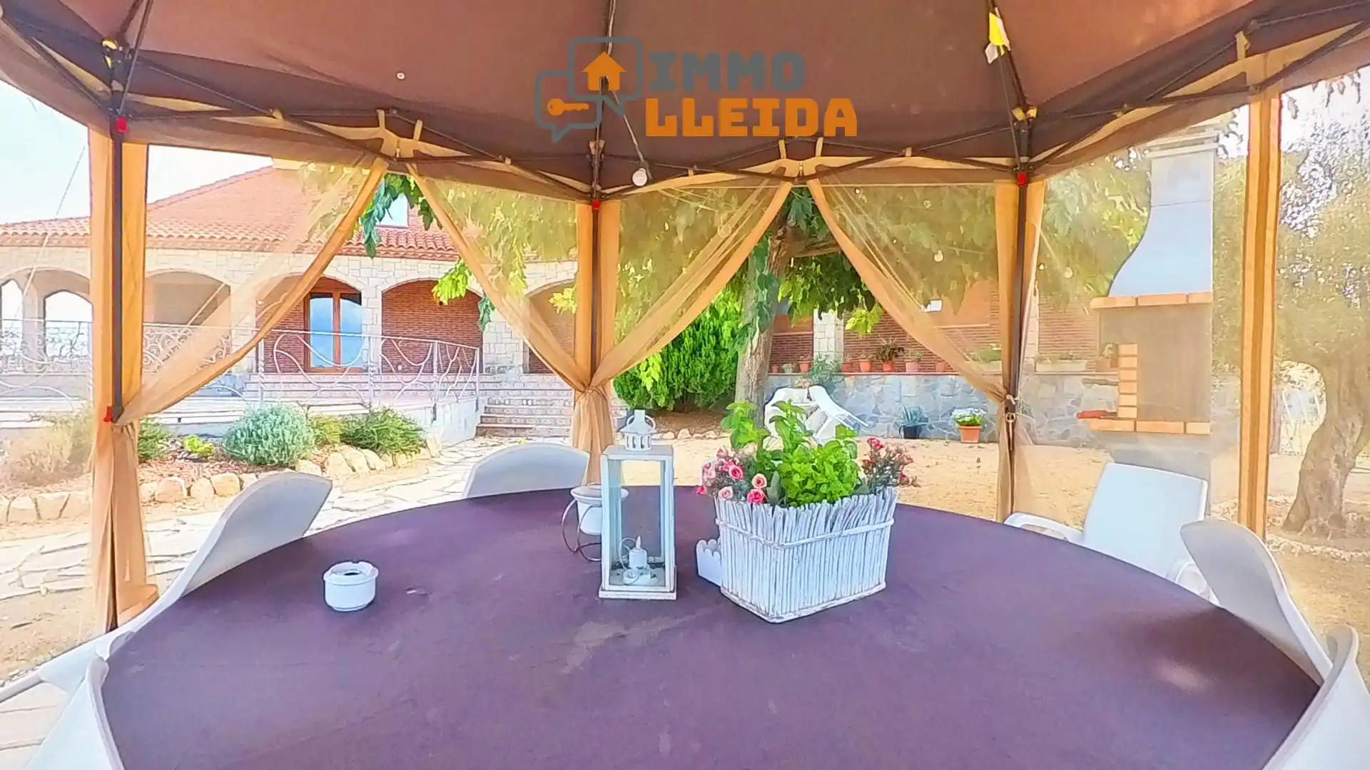 Jardí de Casa o xalet en venda en Arbeca amb Calefacció, Jardí privat i Terrassa