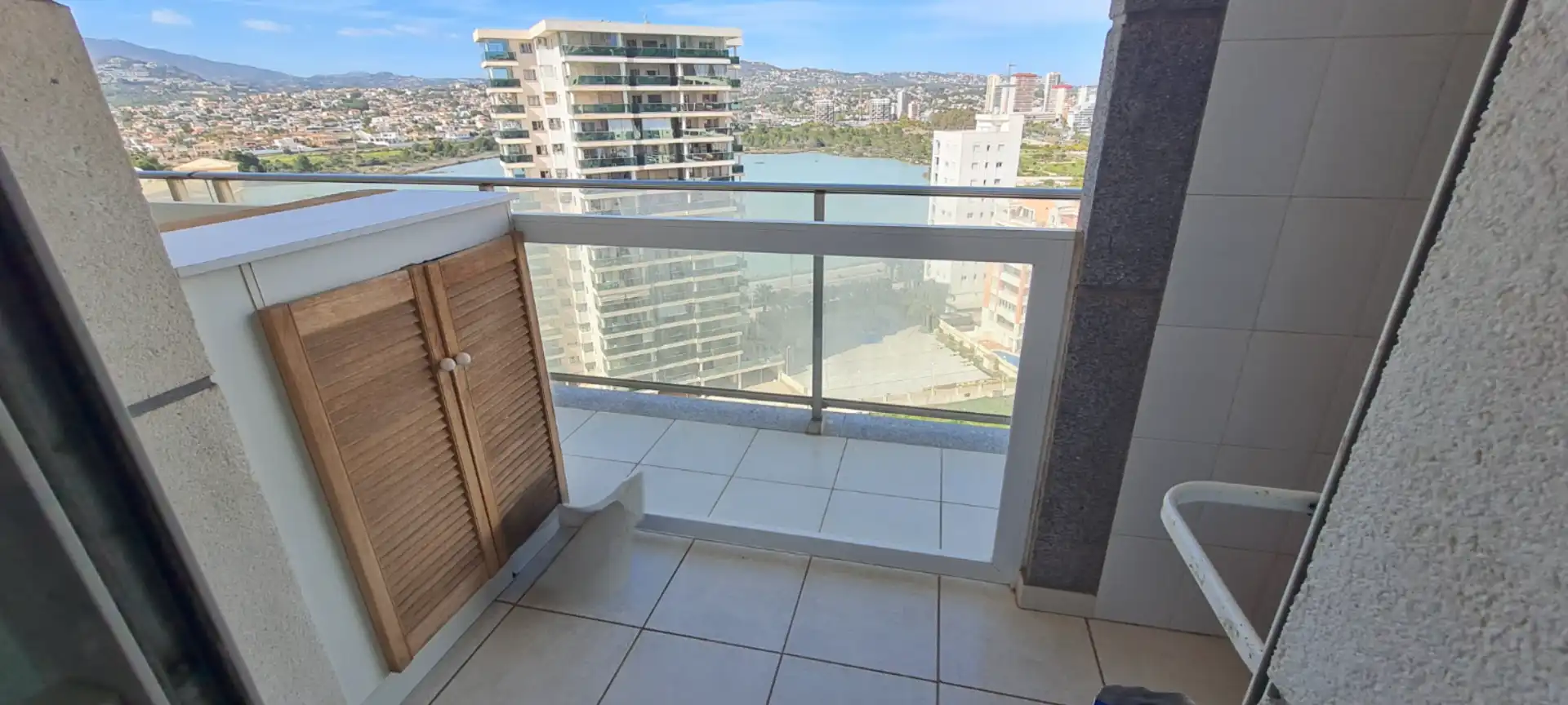 Terrasse von Wohnungen zum Verkauf in Calpe / Calp mit Klimaanlage, Heizung und Terrasse