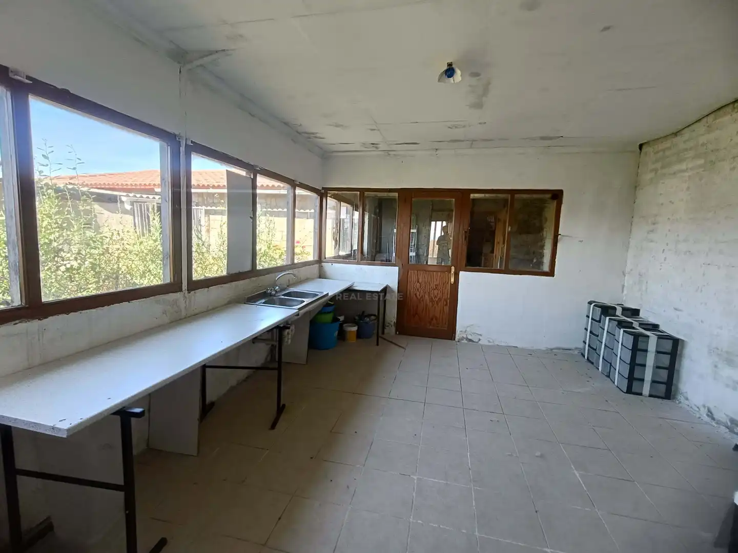 Cuina de Casa o xalet en venda en San Pedro Bercianos amb Calefacció